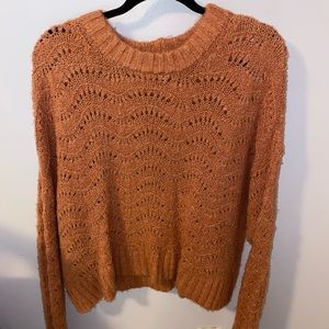 Orange Sweater